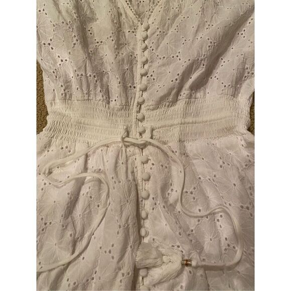 YFB Young Fabulous and Broke eyelet mini dress - Picture 4 of 6
